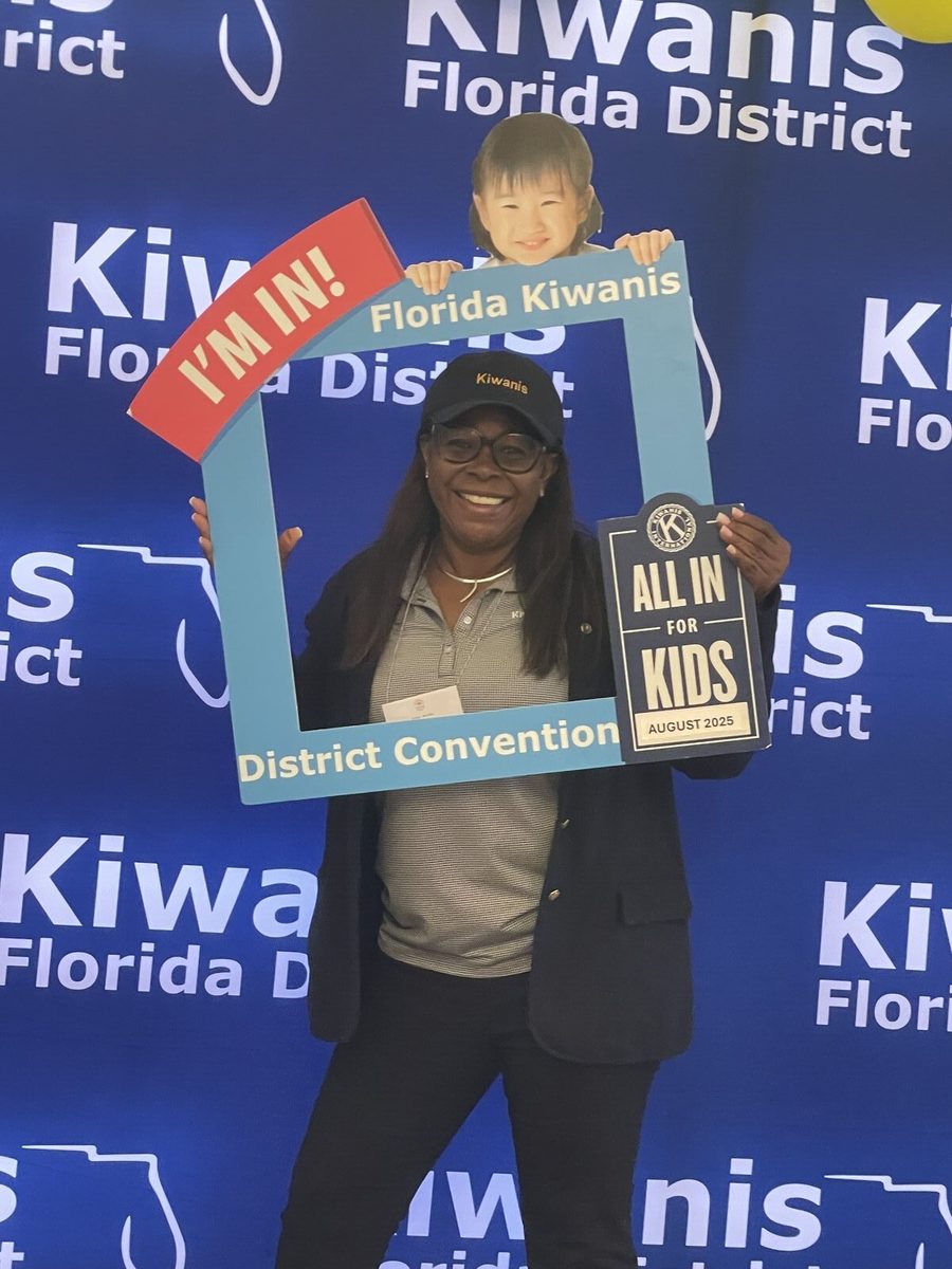 Dr. Sonia Hylton at the Kiwanis Florida District Convention, August 2025